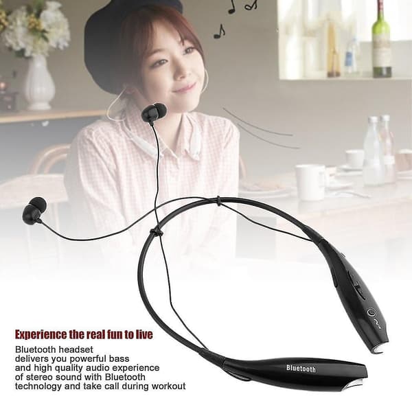Bluetooth-langaton handsfree-urheilustereokuuloke iPhonelle
