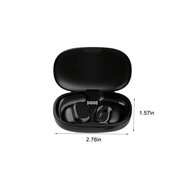 Bone-conducted Bluetooth 5.3 Headset Ear Type Bluetooth Air-conduction Motion Wireless Headset