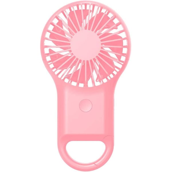 Mini Portable Handheld Fan, Battery Operated Pocket Usb Rechargeable Fan With 3 Speeds