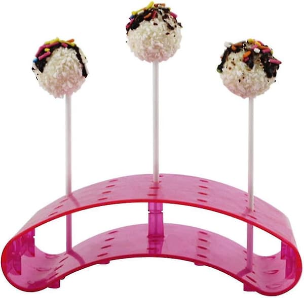 20 Håls S Akryl Transparent Lollipop