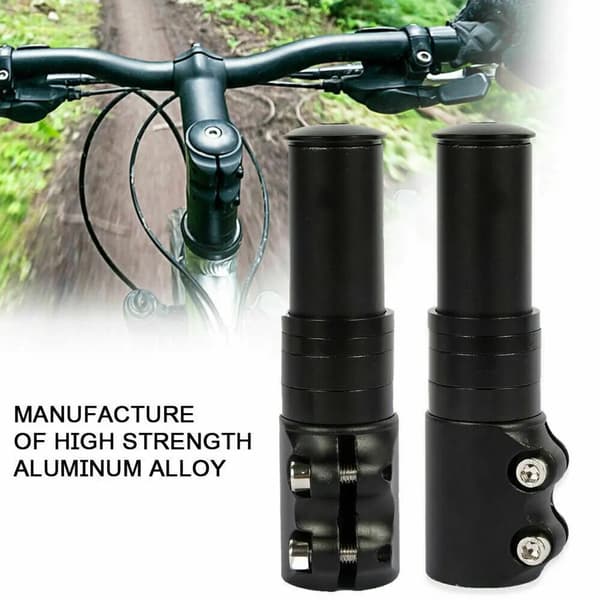 Cykelstyre förlängningsadapter för styrstam 121 mm MTB