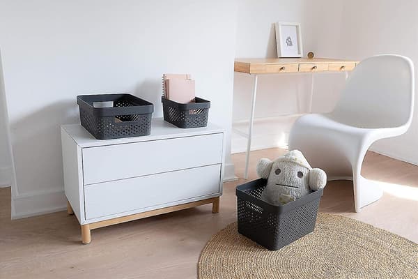 Infinity Bin 4.5l, Antrasittgrå, 26 X 17.5 X 12.3 Cm, Resirkulert Plast