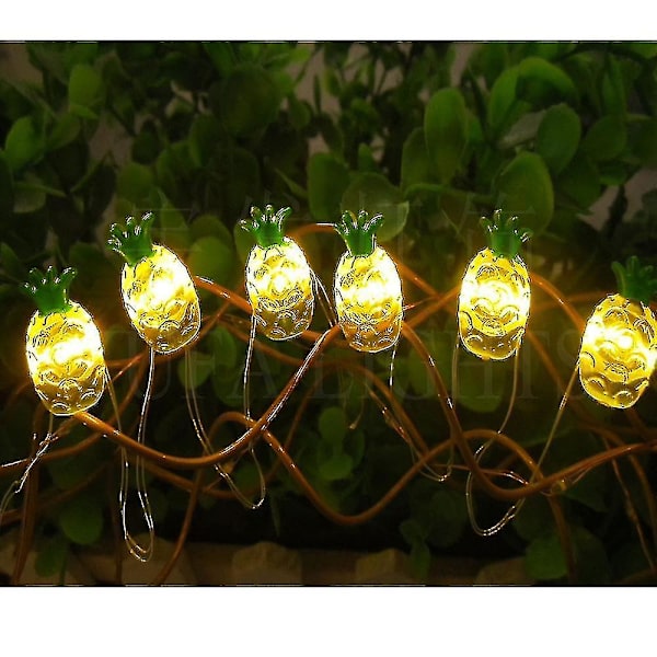 Led-valosarja 2,2 m 20 Led-ananasvalosarja paristolla lahja Led-ketjujuhlat joulu