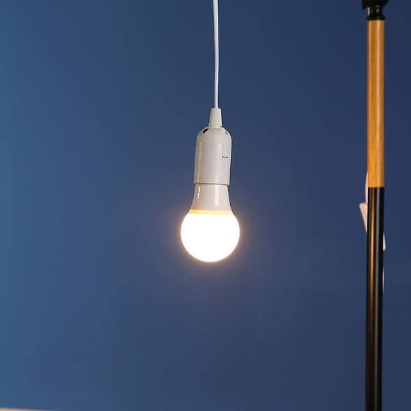 Pendellampeholder E 27 Lampebase Med Bryterledning Universal E27 Lampeholder E27 Pære Soc
