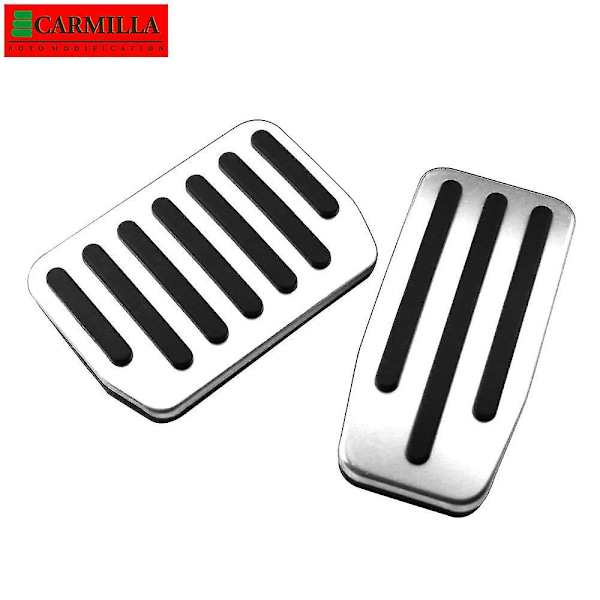 Carmilla At Car Pedals För Tesla Model 3 Model Y 2017 2018 2019 2020 Bränsle Gas Pedal Bromspedal Cover Tillbehör（För Model 3）