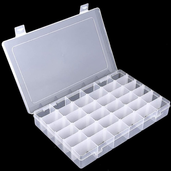 Organizer Box med justerbara avdelare, 15/24/36 fack Organizer