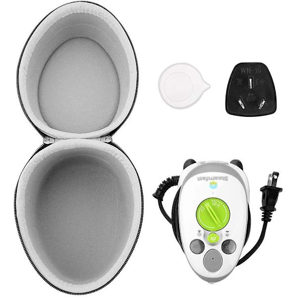 Matkakotelo sopii Steamfast Mini Travel Steam Iron -höyrysilitysrautaan (musta) Pieni höyrysilitysraudan matkalaukku/suojakotelo, ulkoiluun, matkustamiseen