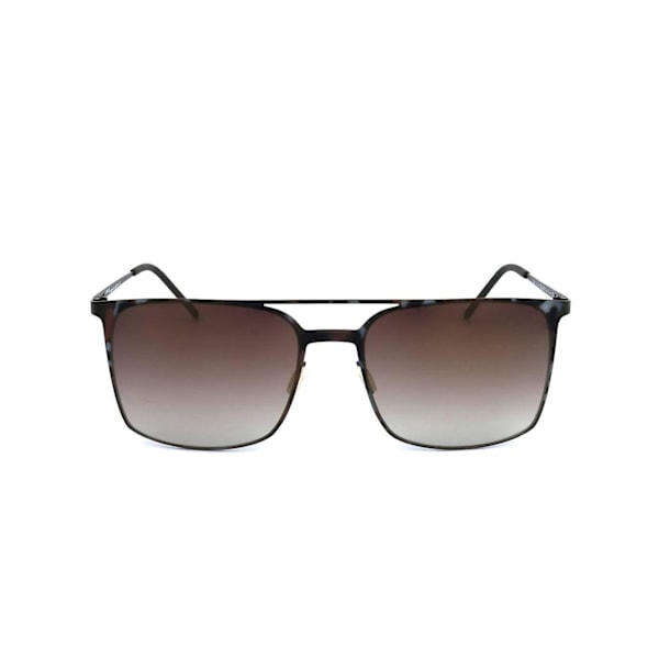 Solglasögon Italia Independent MOD 0212 I-THIN METAL 093.000 HAVANA MILITARE 55/18/140 MAN（55 mm，Multicolour）