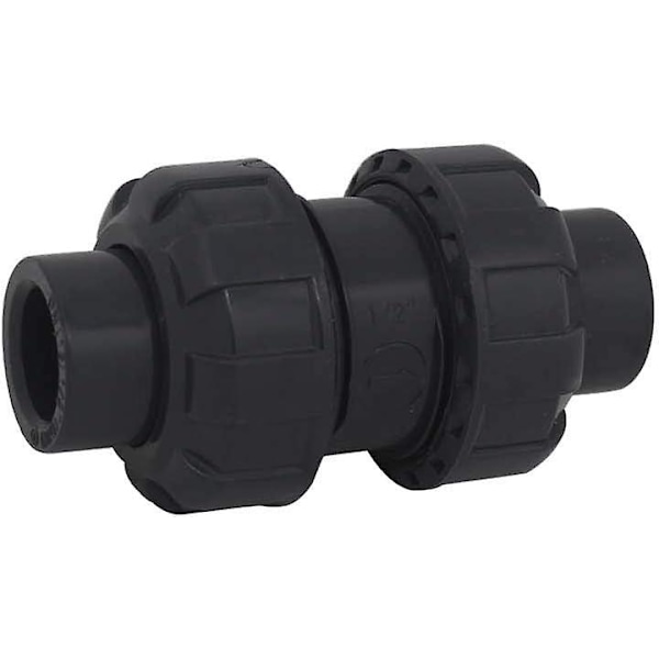Kulkontrollventil 20 25 32 40 50 63mm simbassäng backventil anti backflöde pvc ventil backventil (innerdiameter 32mm)