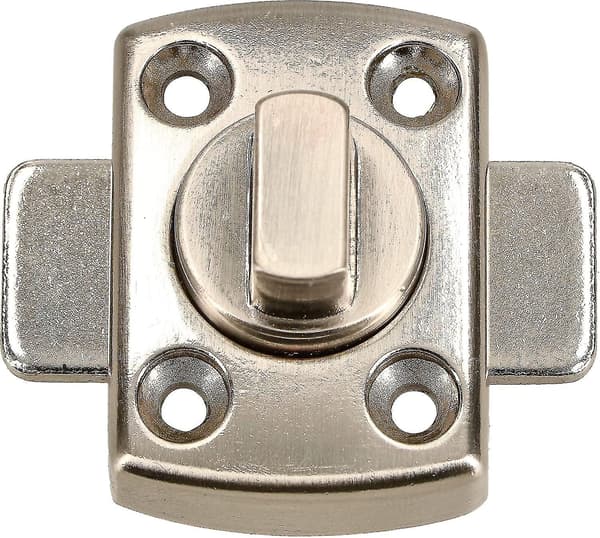 Sizename Wc Dörrlås - Nickel - 40 X 40mm