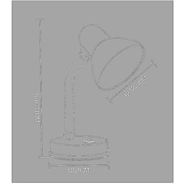 Fleksibel Violet Skrivebordslampe 12,5cm Violet - Violet LLT