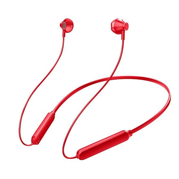 Vanntett trådløs Bluetooth 5.0 nakkebånd øretelefoner sport magnetisk headset i øret ørepropper stereo hodetelefoner for iOS Android-telefon