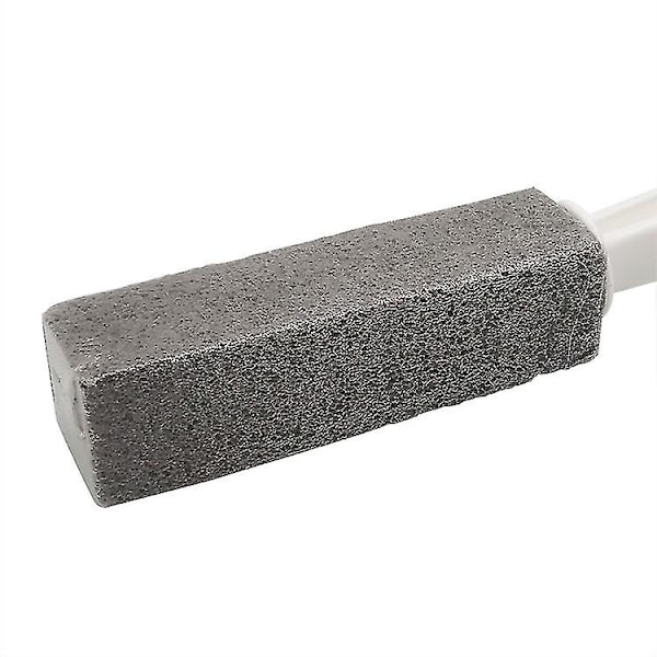 Pumice-puhdistuskivi WC-pumice-puhdistuskivi kahvalla (2 kpl, valkoinen)