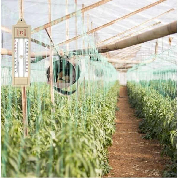 Trädgårdsväxthustermometer, Utomhusplantering, Max Min Digital termometer för växter, inomhus utomhusarbetsplats, utomhustermometer
