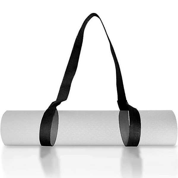 2 pakker yogamåtte strop til at bære, yogamåtte bærer, justerbar yogamåtte slynge til yogamåtte træningsmåtte, kun strop