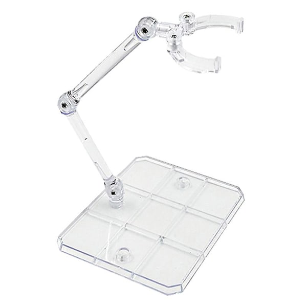 1 set Actionfigur bas lämplig display stativfäste för Hg 1/144 bio spel (transparent)