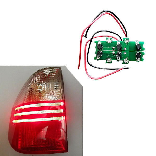 4x Takavalo LED-korjaussarja Vasen ja oikea puoli Takavalo LED-korjauslevy Takavalot X3 20