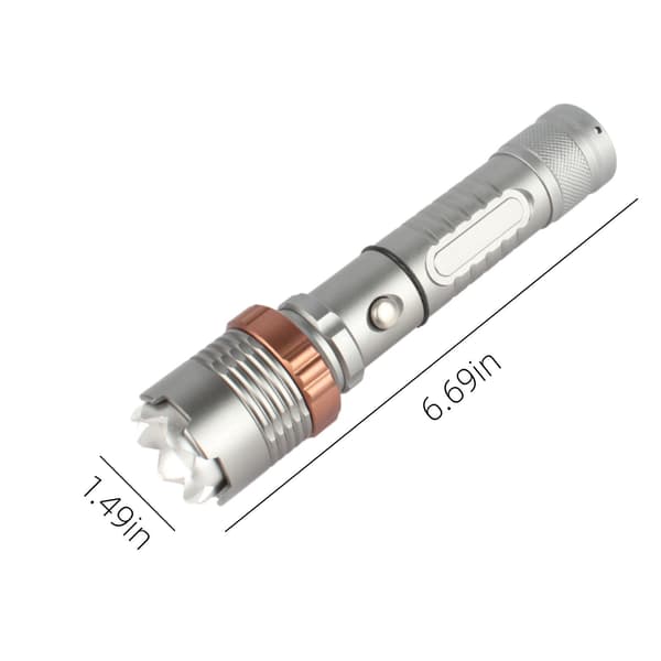 Flashlight Lighting LCD Batteri Flashlight（A）