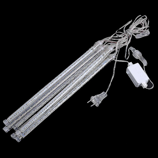 Meteor Shower Rain 8 Tube 30cm Led String Lights Jul Dekorativ Lampa