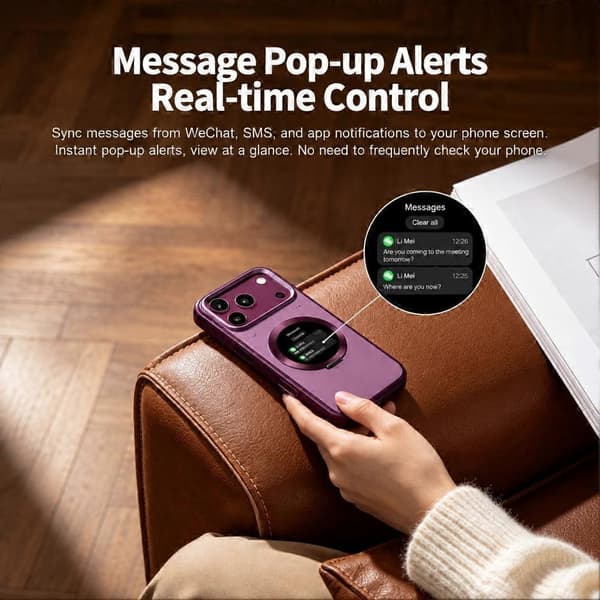 Telefondeksel med magnetisk stativ kompatibelt med iPhone 18 Pro Max HD Dynamic Wine Red for iPhone18 pro