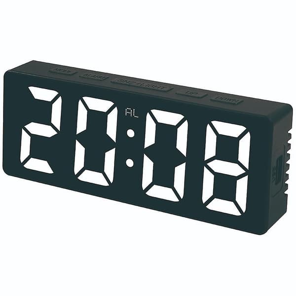 1 st LED Snooze-väckarklocka 12/24h Elektronisk klocka Hem Sovrumsdekor