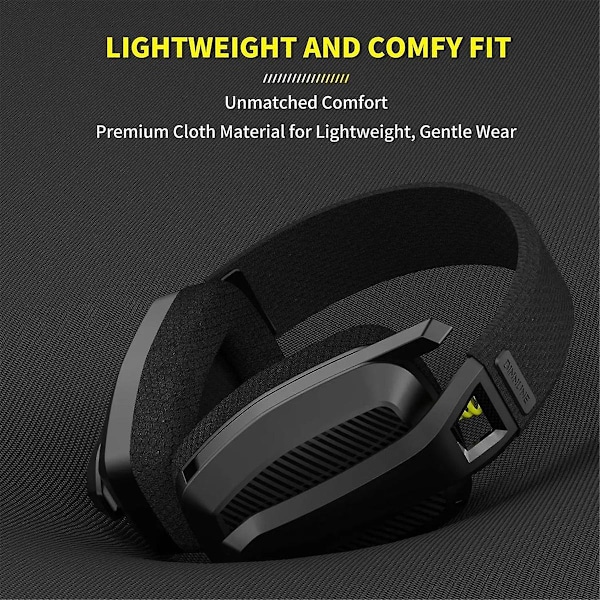 BW06 2.4G trådløst gamingheadset med Flip ENC-mikrofon for PC, , , Gamer Dual Mode Bluetooth-hodetelefoner-Blå（Blå）