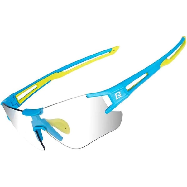 Färgskiftande solglasögon för män, cykling, polariserade halvglasögon, sport, bergsfiske, löpning