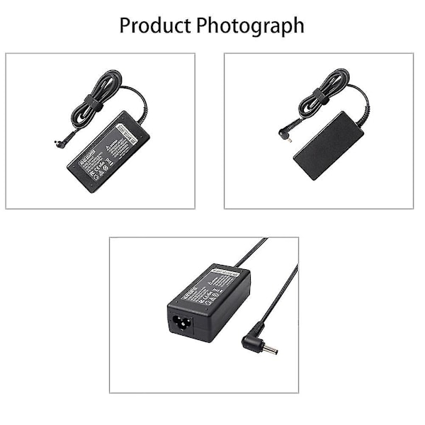 Direkte ladegrensesnitt 60W 19V3.16A Multifunksjonell strømadapter for bærbar lader