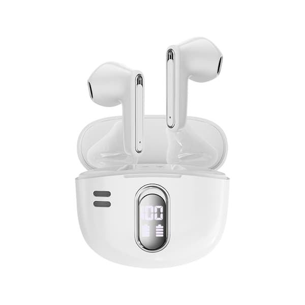 Trådløst Bluetooth-headset med intelligent støjreduktion og LED-display