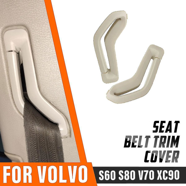 För Volvo S60 S80 V70 Xc90 Vänster säkerhetsbälte Retractor Guide Ringbälte
