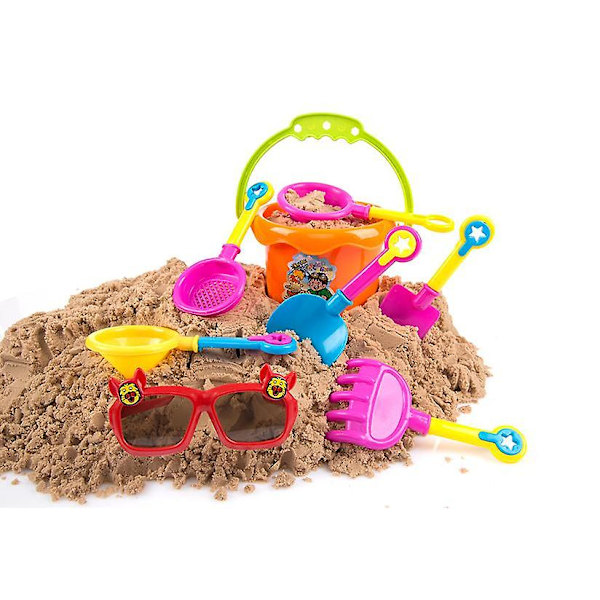 Strand Sand Toy Set 9 Piece Utendørs Toy Set