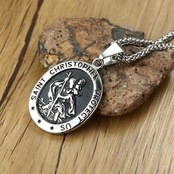 Fash Pendant Vinta Relig K Jesus Pendant Halskæder Til Mænd Smykker