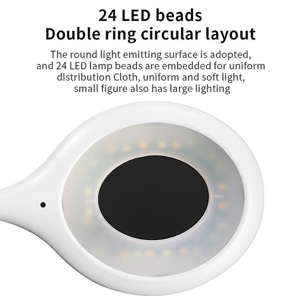 Usb-lampor, intelligenta röststyrda lampor, LED-skrivbordslampa, nattlampa, USB-röststyrda lampor, smarta röstlampor, röstlampor, L