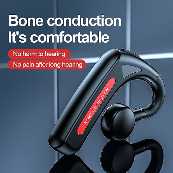 True Bone Conduction -kuulokkeet, avoimet urheilukuulokkeet, langattomat Bluetooth-kuulokkeet, urheilukäyttöön tarkoitetut langattomat kuulokkeet