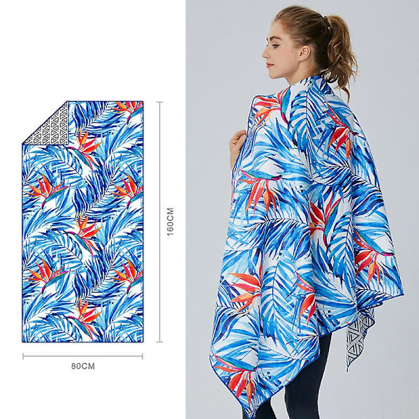 Strandhandduk 80x160 cm Badlakan Strandlakan