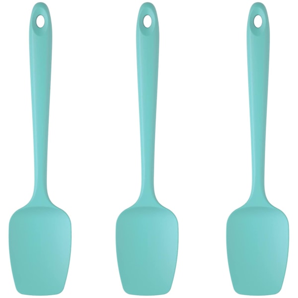 Silicone Spoon Spatula Set, 600f High Heat Resistant Bpa-free Flexible Rubber Scraper