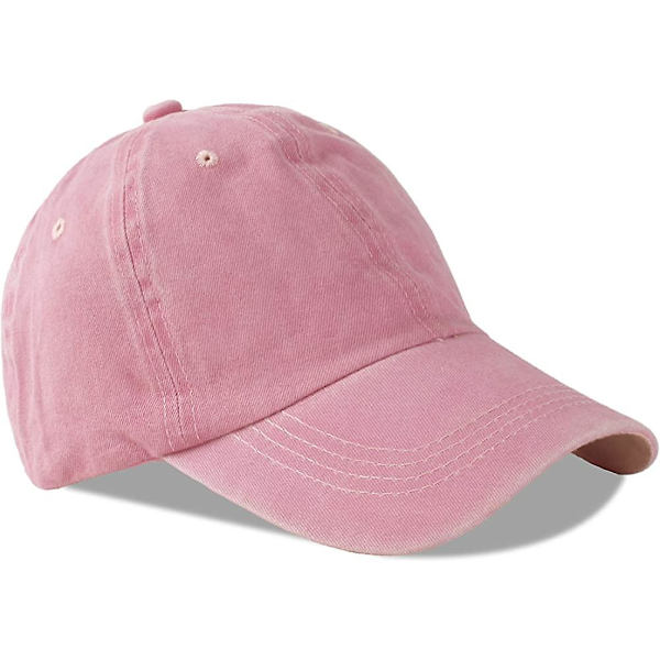 Unisex bomullsprofil keps med låg profil, klassisk retro pappahatt tvättad basebollkeps Heilwiy present