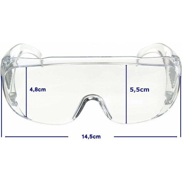 Vernebriller 1 par anti-dugg vernebriller for landbruk, industri og laboratoriet