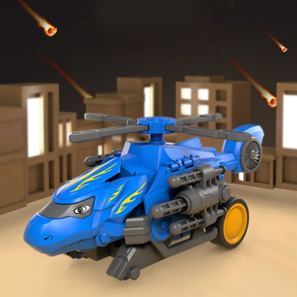 Børns kollisionsdeformation inerti tankbil udstødning legetøj simulation lille bil model lille legetøj（Rød）