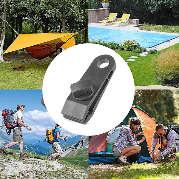 20 st klämmor tältklämmor bilmarkis tältklämmor för presenning bilmarkis utomhuscamping