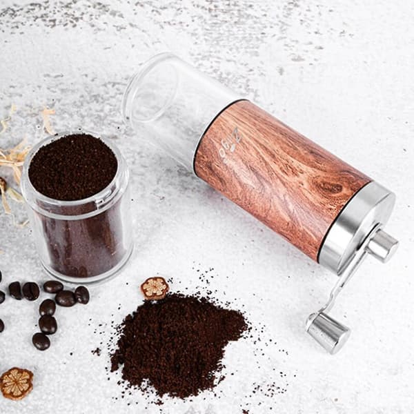 Håndkværn til kaffe i rustfrit stål - konisk kaffekværn