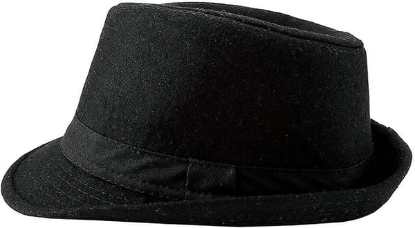 Kort brem bowlerhatt for menn/kvinner