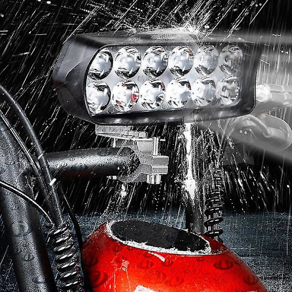 Motorcykel Forlygte 12v Motorcykel Spot Forlygte 8 12 16 Led Scooter