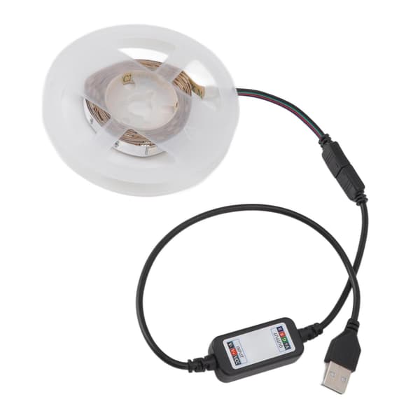 2024 LED-tejpljusremsa Strip Lightc-pärlor USB Bluetooth APP-kontroll för rumshemdekorationer 5V 10 m