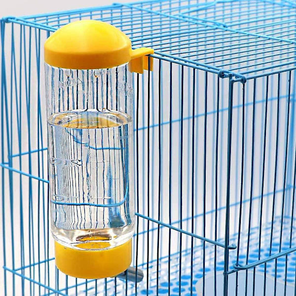 Automatisk hengende vannflaske for hamster, kanin, marsvin, dryppfri, 16oz, tilfeldig farge