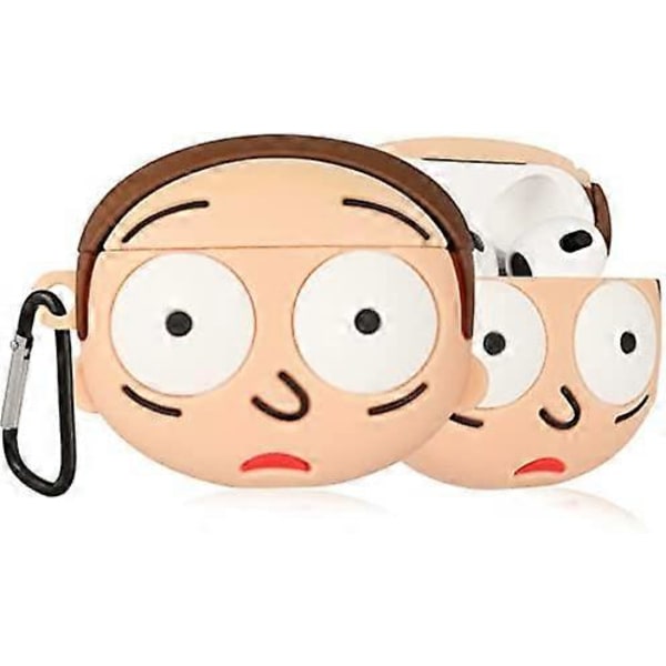 Gkv Fodral för Airpods 3, Airpod 3 (2021) Skal, Cartoon Rolig Kul Kawaii Söt Unik 3D Flickig Design Air Pods 3:e Generationen Silikonfodral för