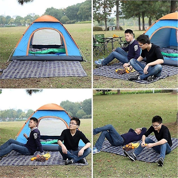 Foldable Beach Dampproof Picnic Mat For Outdoor Camping Hiking Traveling