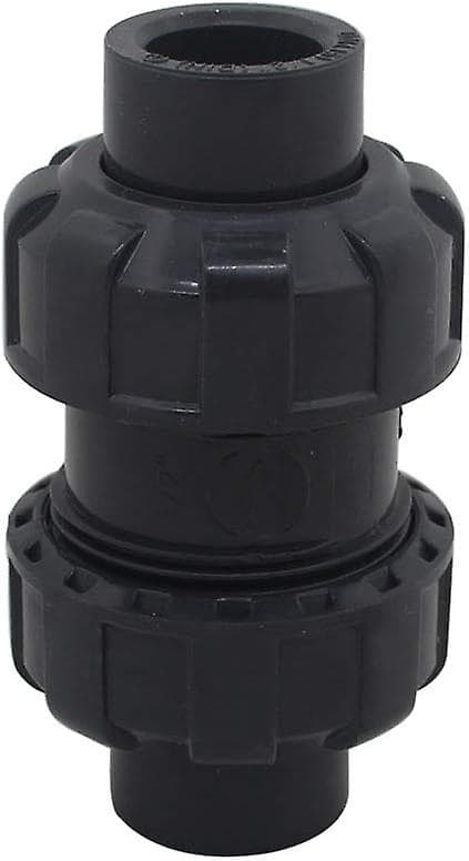 Kulkontrollventil 20 25 32 40 50 63mm simbassäng backventil anti backflöde pvc ventil backventil (innerdiameter 32mm)