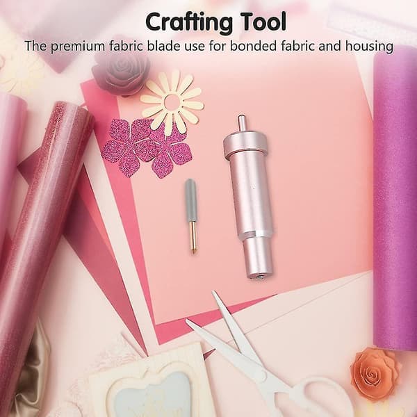 Belagd Tyg Blad Och Bas, För Cricut Maker Och Cricut Explore, Rosa