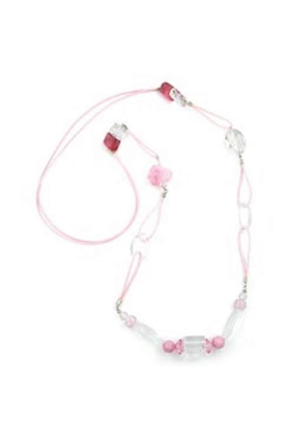 Halsband Ros Kristall 95cm - Gl01976